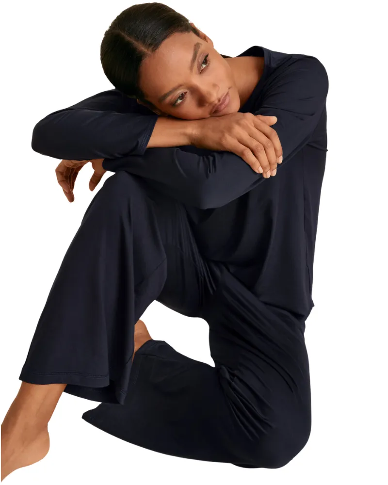 15791   29390 Dark Lapis Blue DSW Balancing Modal Pajamas Set