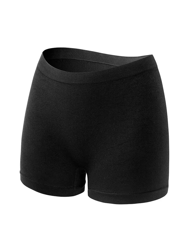 5-Pack Invisible Thin Safety Hip Lift Boxer Shorts