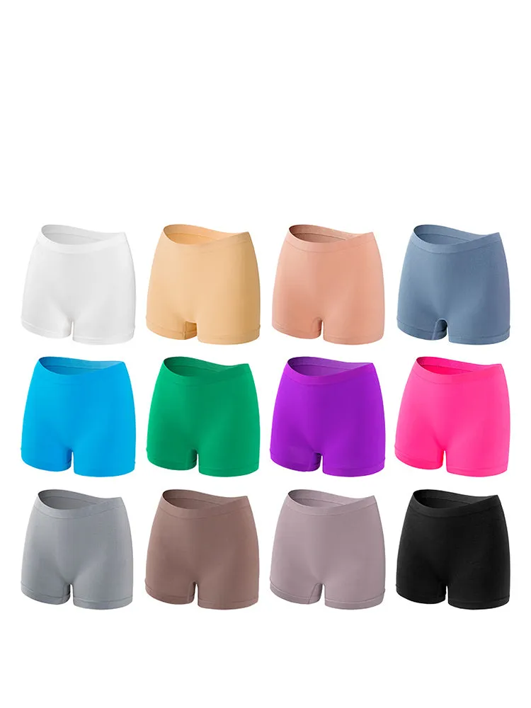 5-Pack Invisible Thin Safety Hip Lift Boxer Shorts