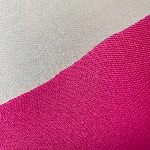 8 1/8 YD PC-Hot Pink/Pale Pink Neoprene Fabric