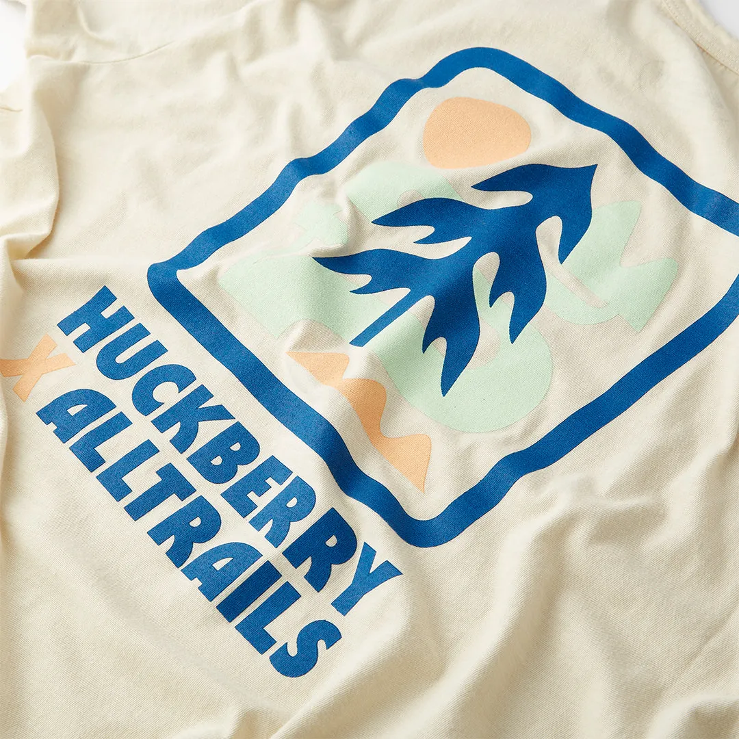 AllTrails × Huckberry Tee - Almond