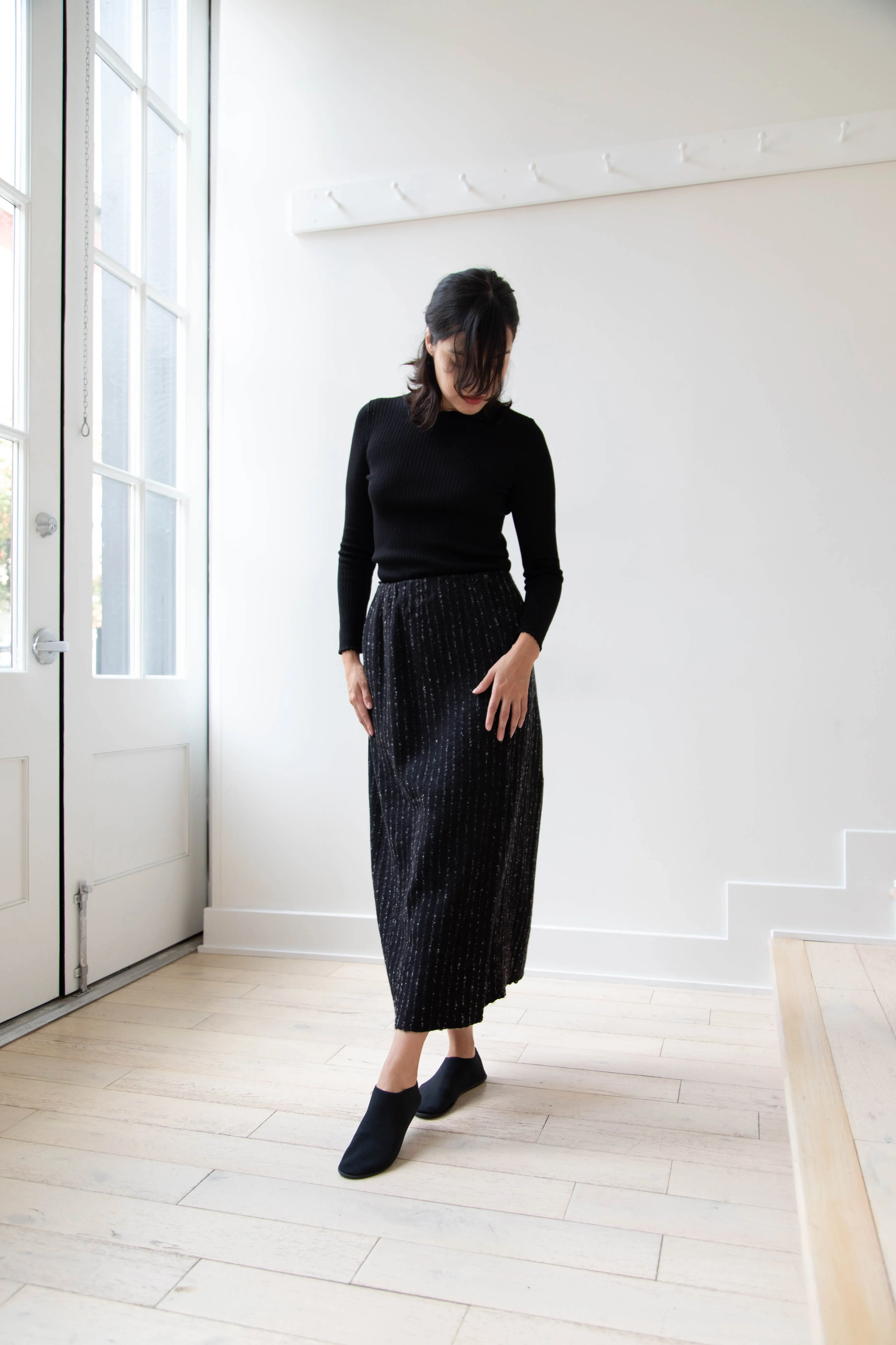 Boboutic | Canvas Lined With Love Skirt in Black Mix