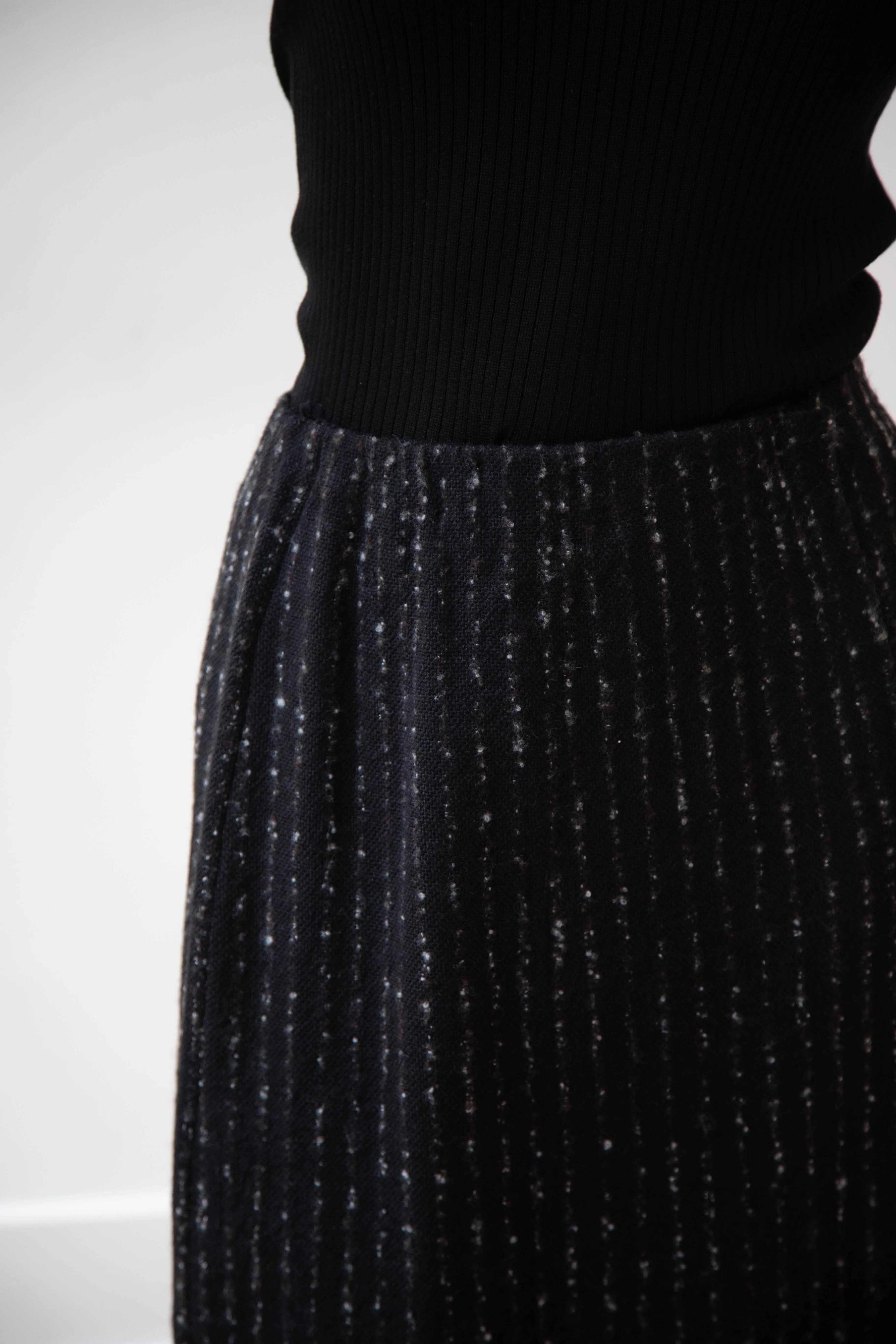 Boboutic | Canvas Lined With Love Skirt in Black Mix