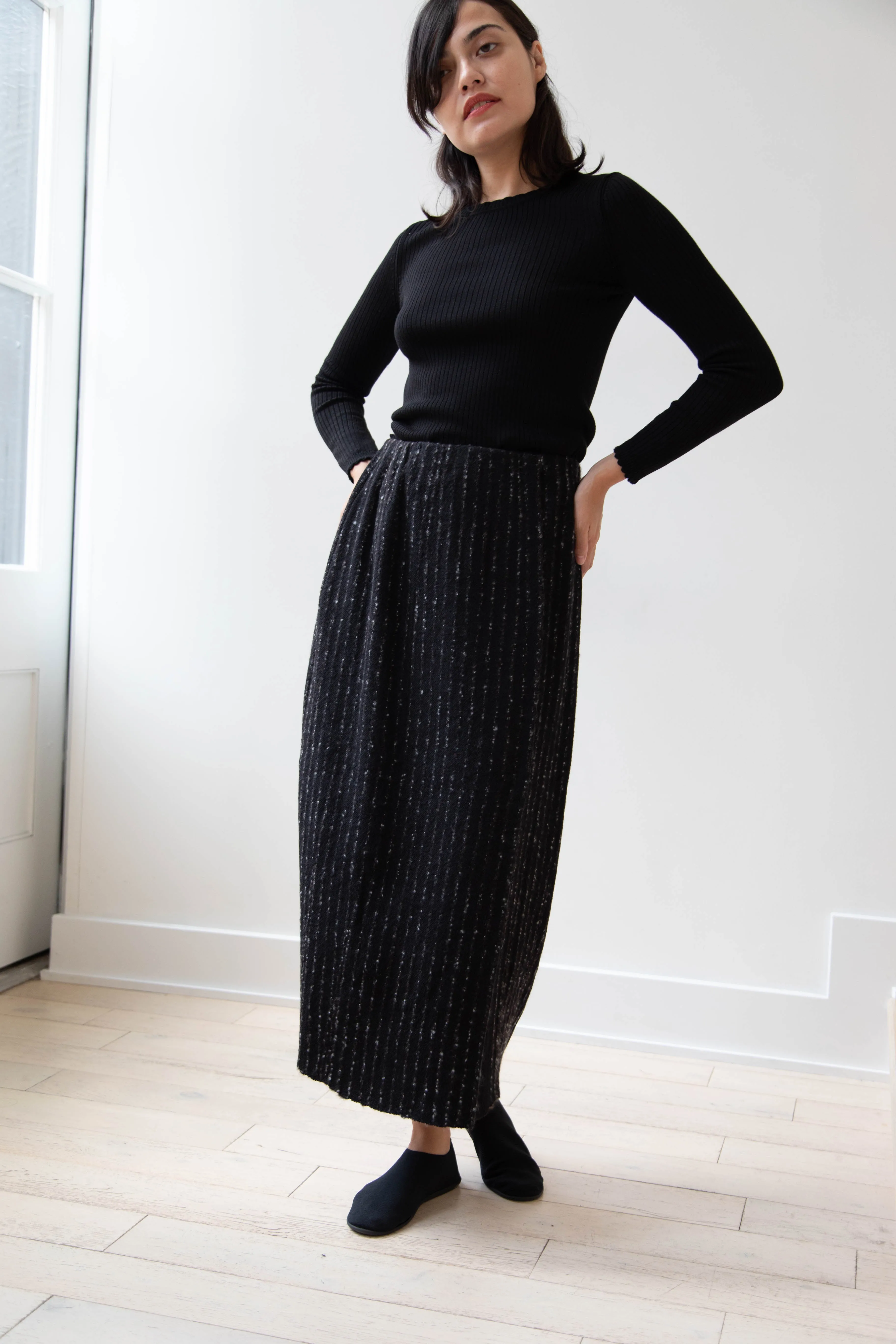 Boboutic | Canvas Lined With Love Skirt in Black Mix