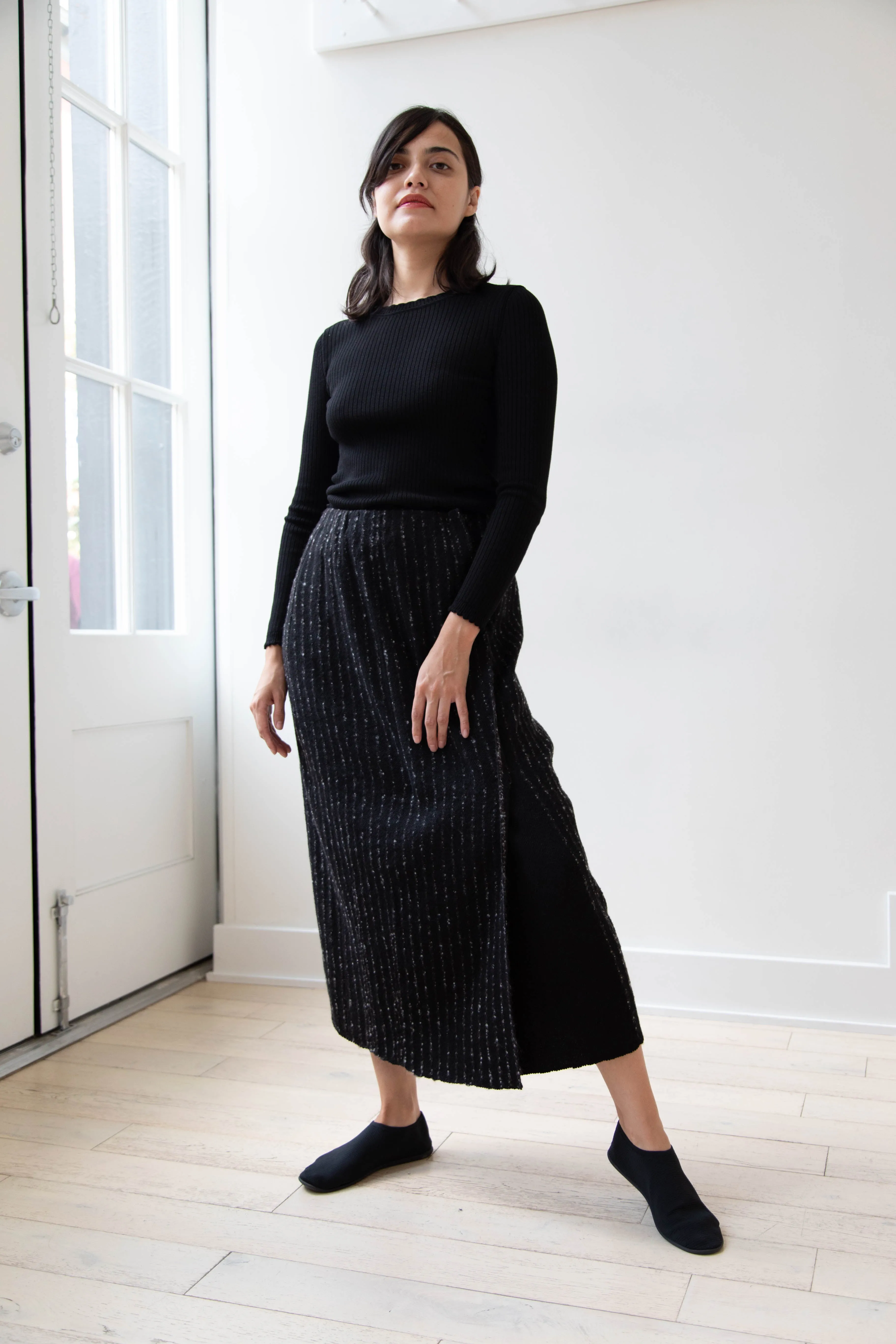 Boboutic | Canvas Lined With Love Skirt in Black Mix