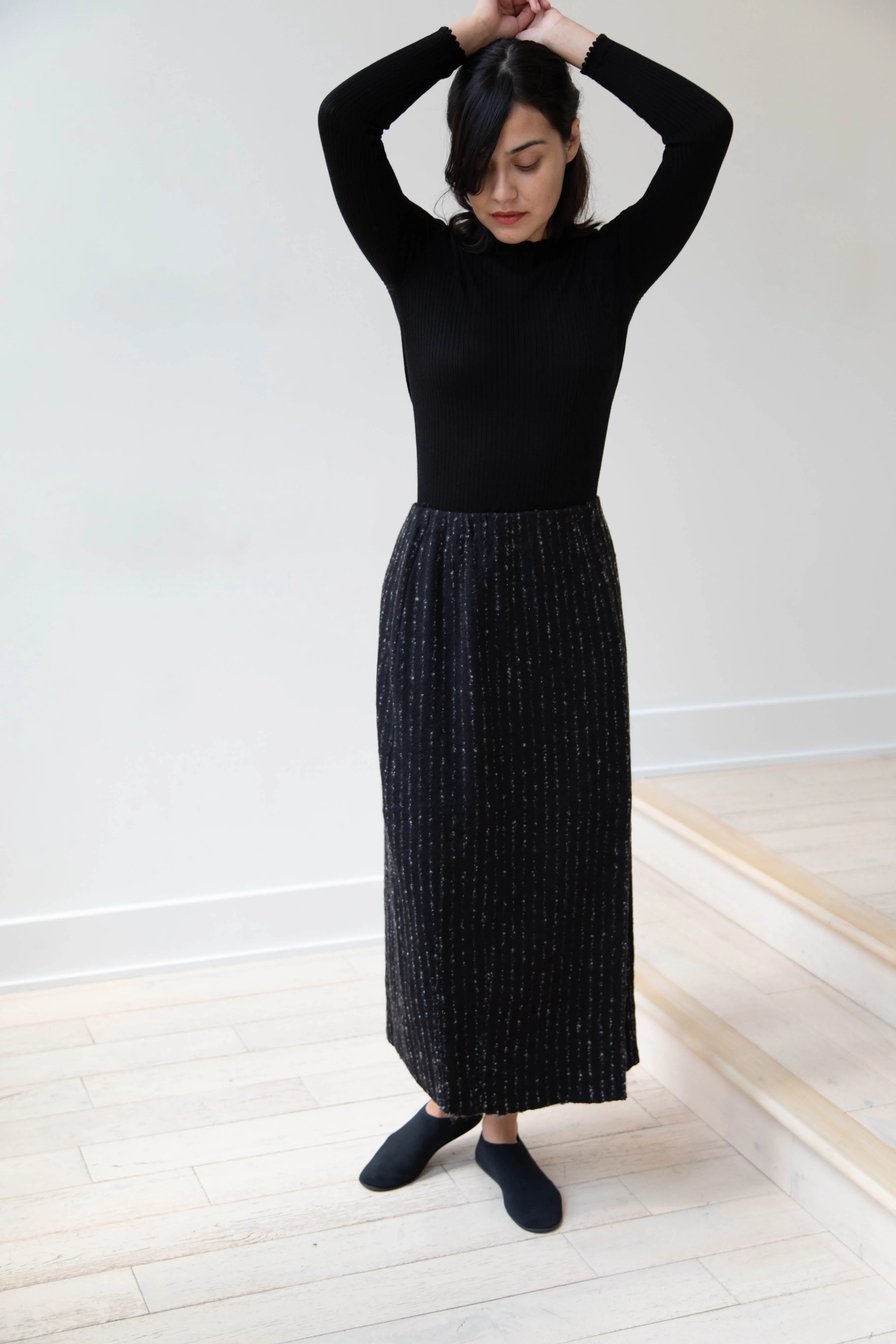 Boboutic | Canvas Lined With Love Skirt in Black Mix