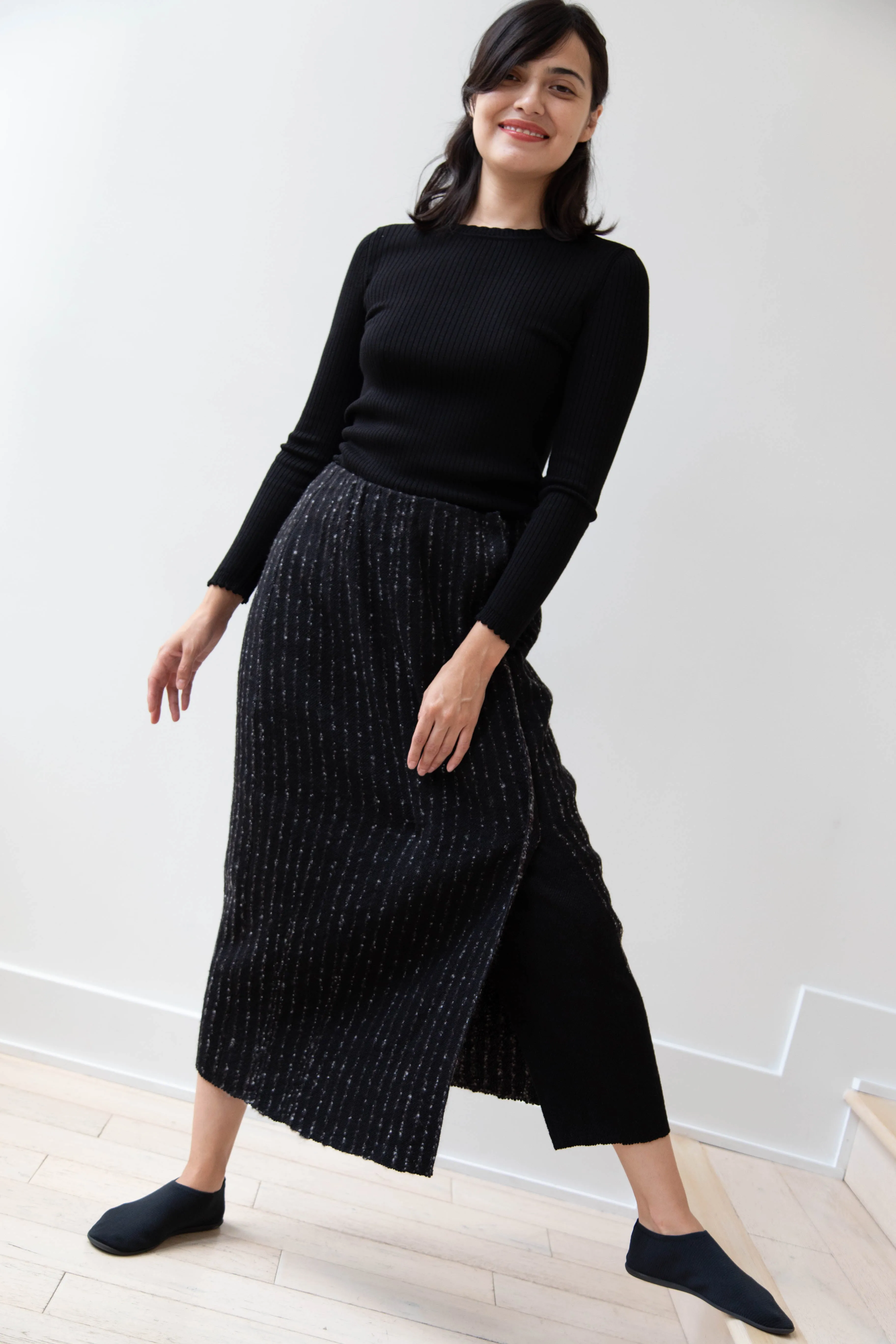 Boboutic | Canvas Lined With Love Skirt in Black Mix