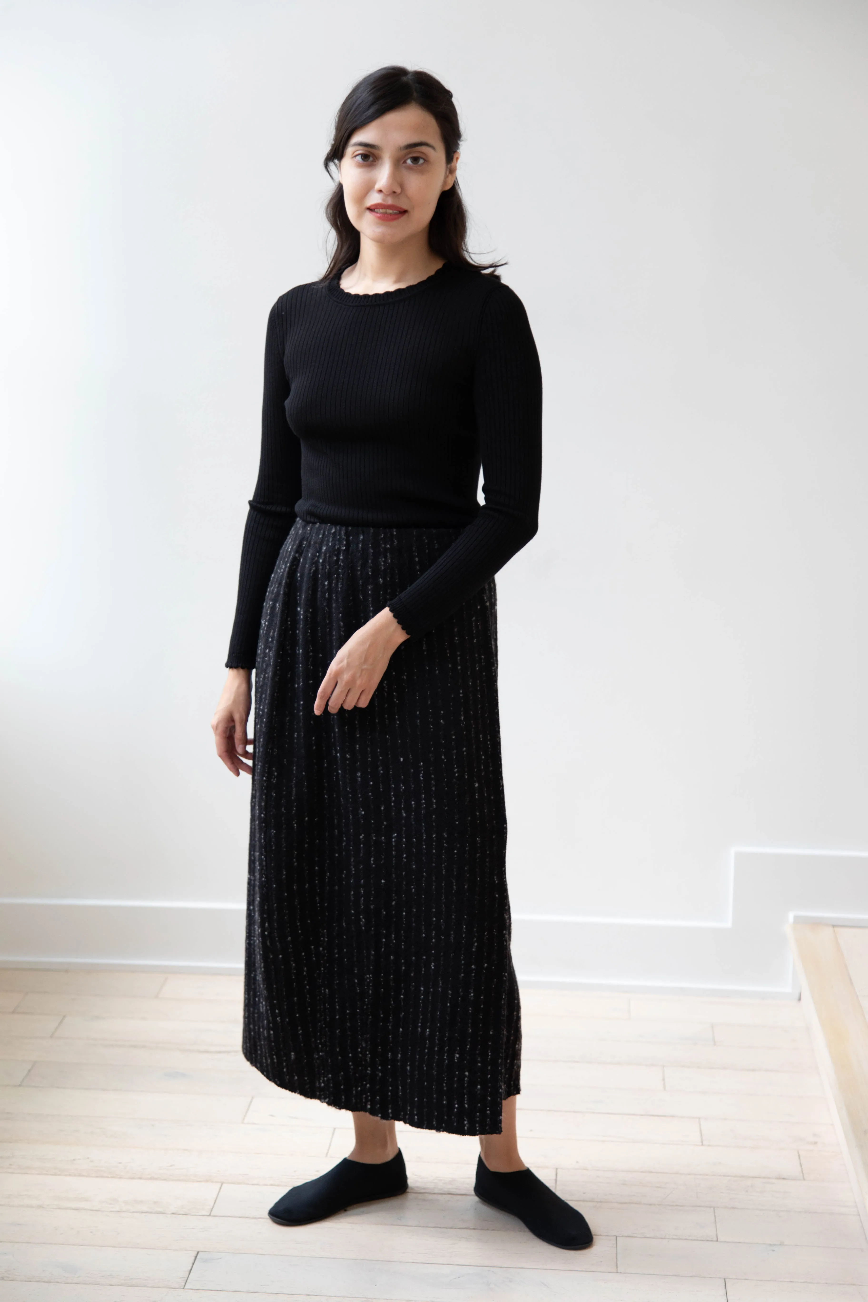 Boboutic | Canvas Lined With Love Skirt in Black Mix