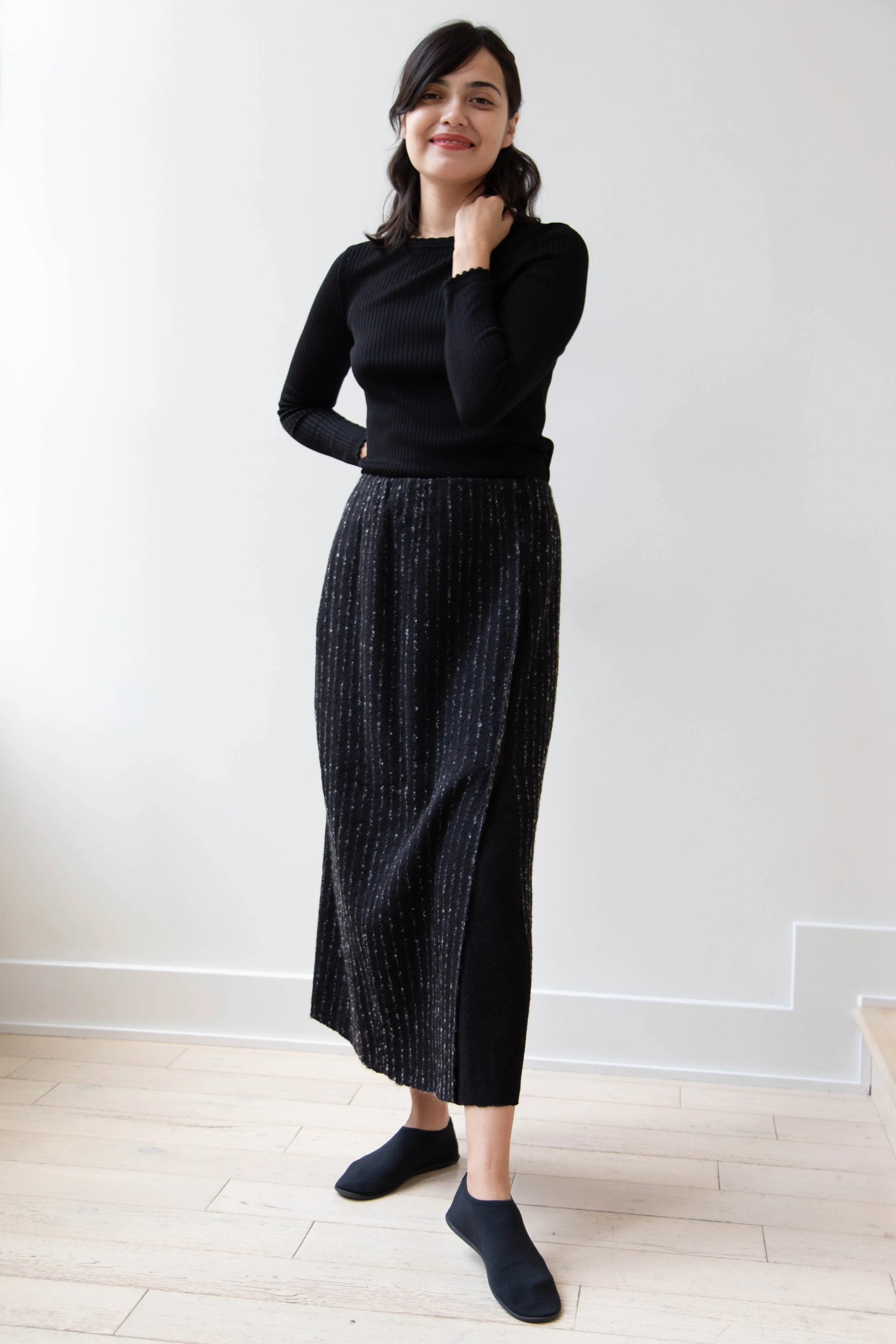 Boboutic | Canvas Lined With Love Skirt in Black Mix