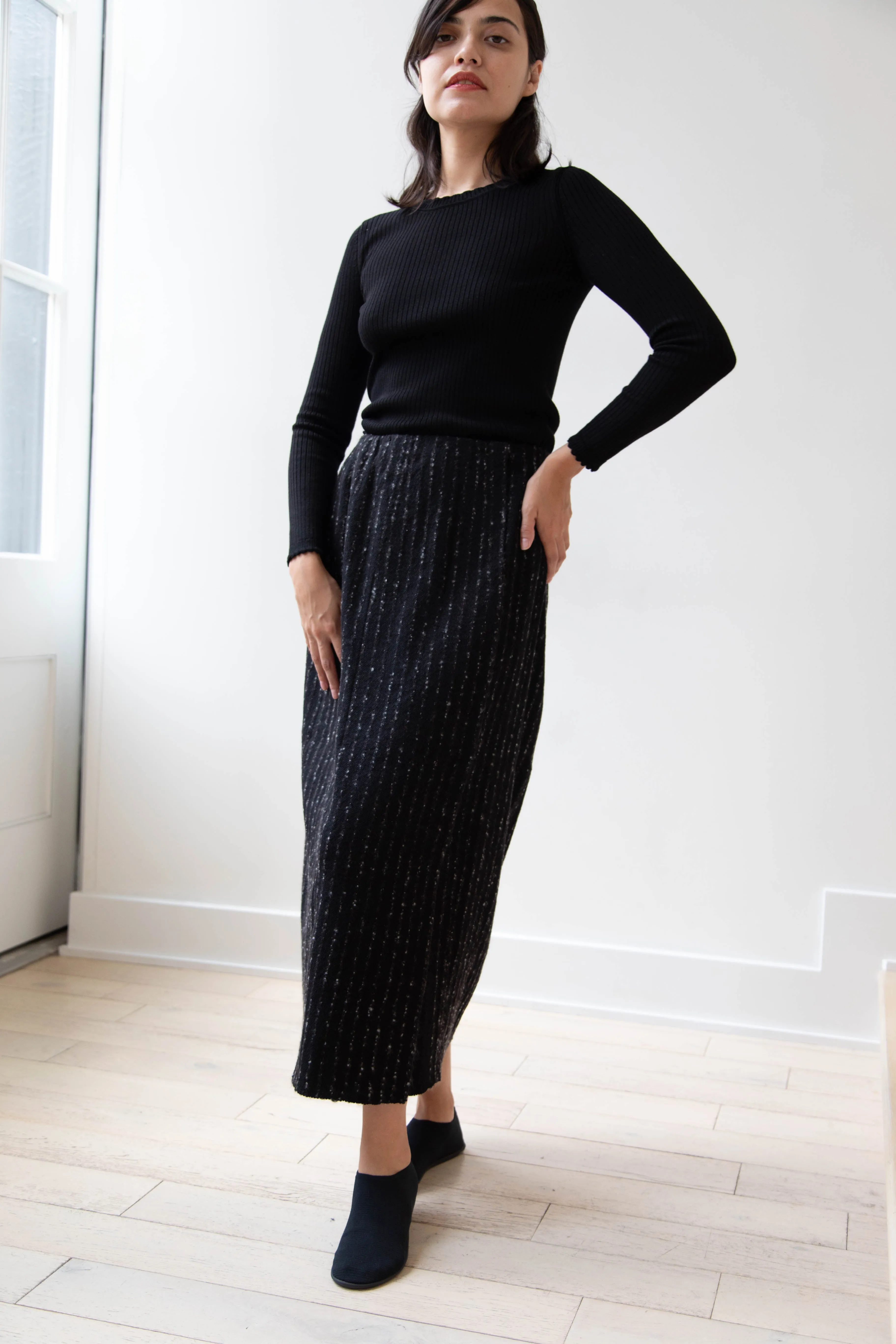 Boboutic | Canvas Lined With Love Skirt in Black Mix