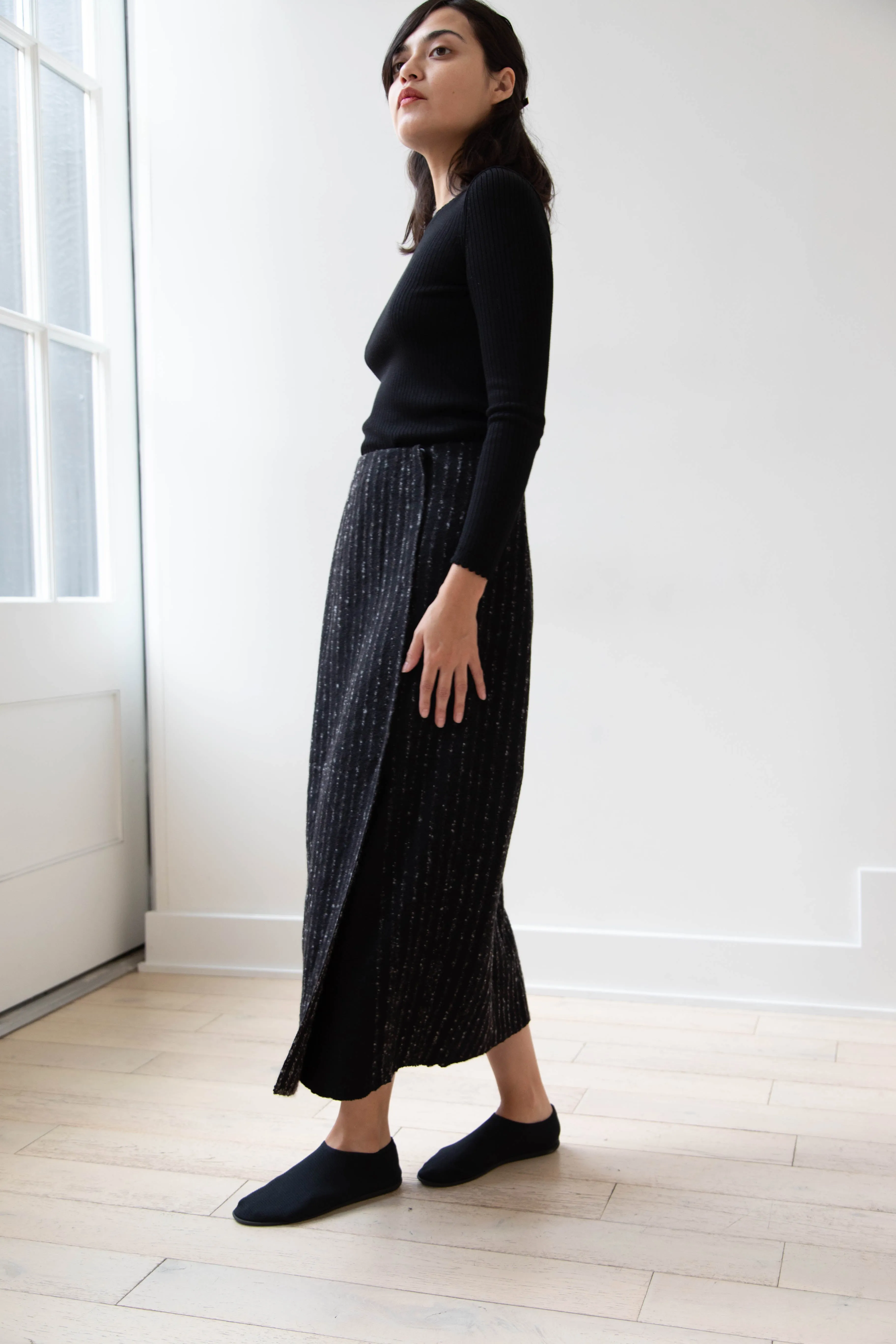 Boboutic | Canvas Lined With Love Skirt in Black Mix