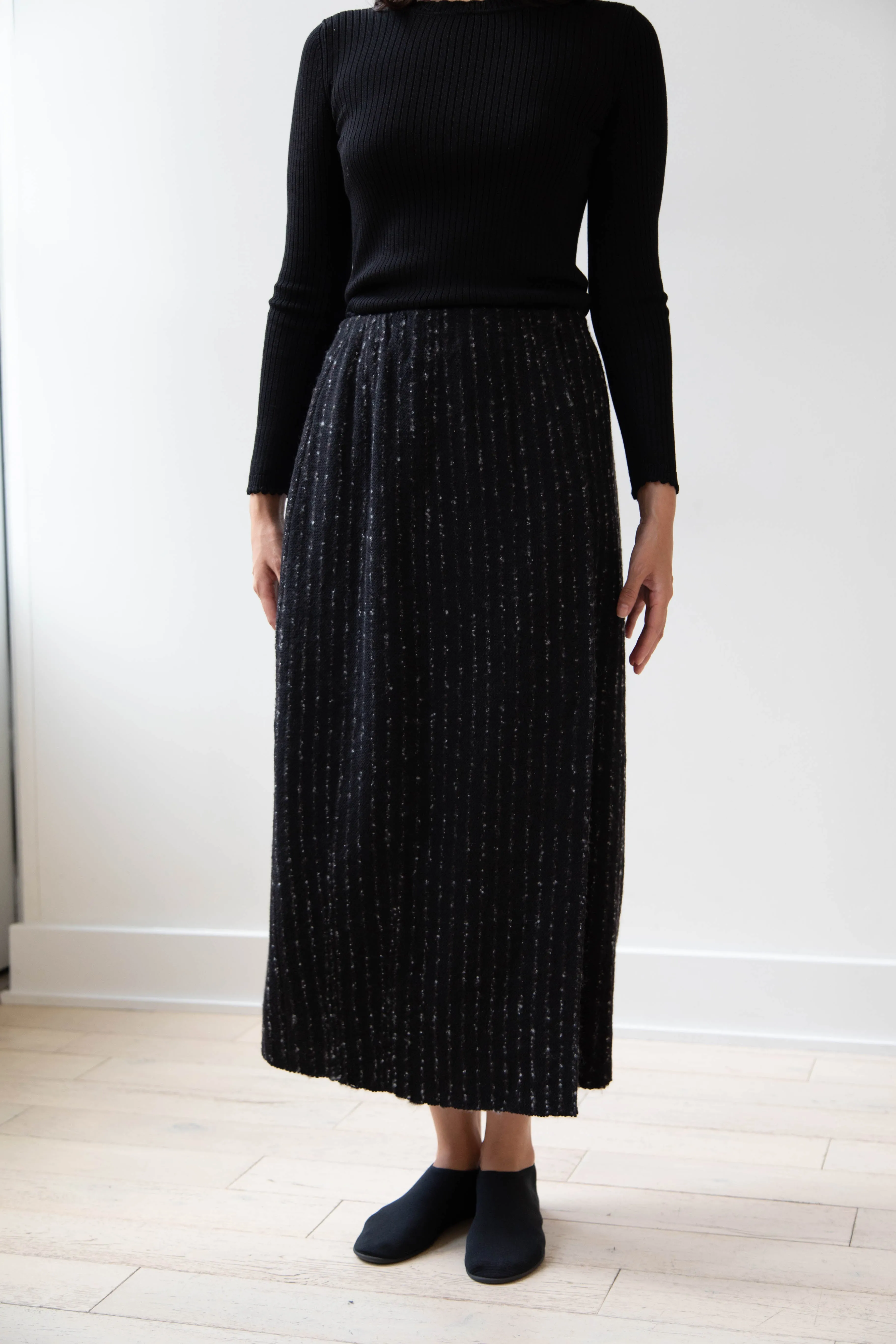 Boboutic | Canvas Lined With Love Skirt in Black Mix