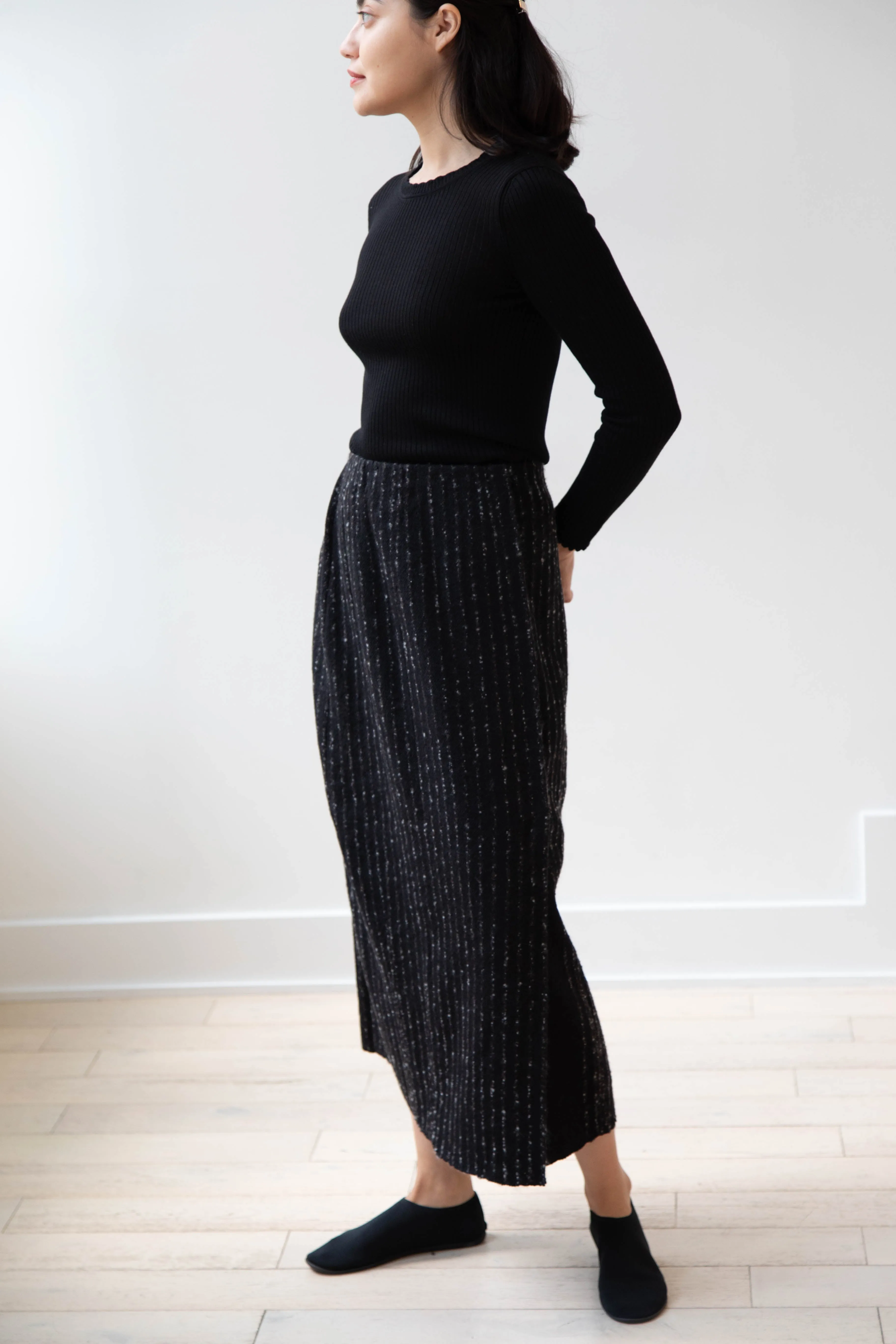 Boboutic | Canvas Lined With Love Skirt in Black Mix