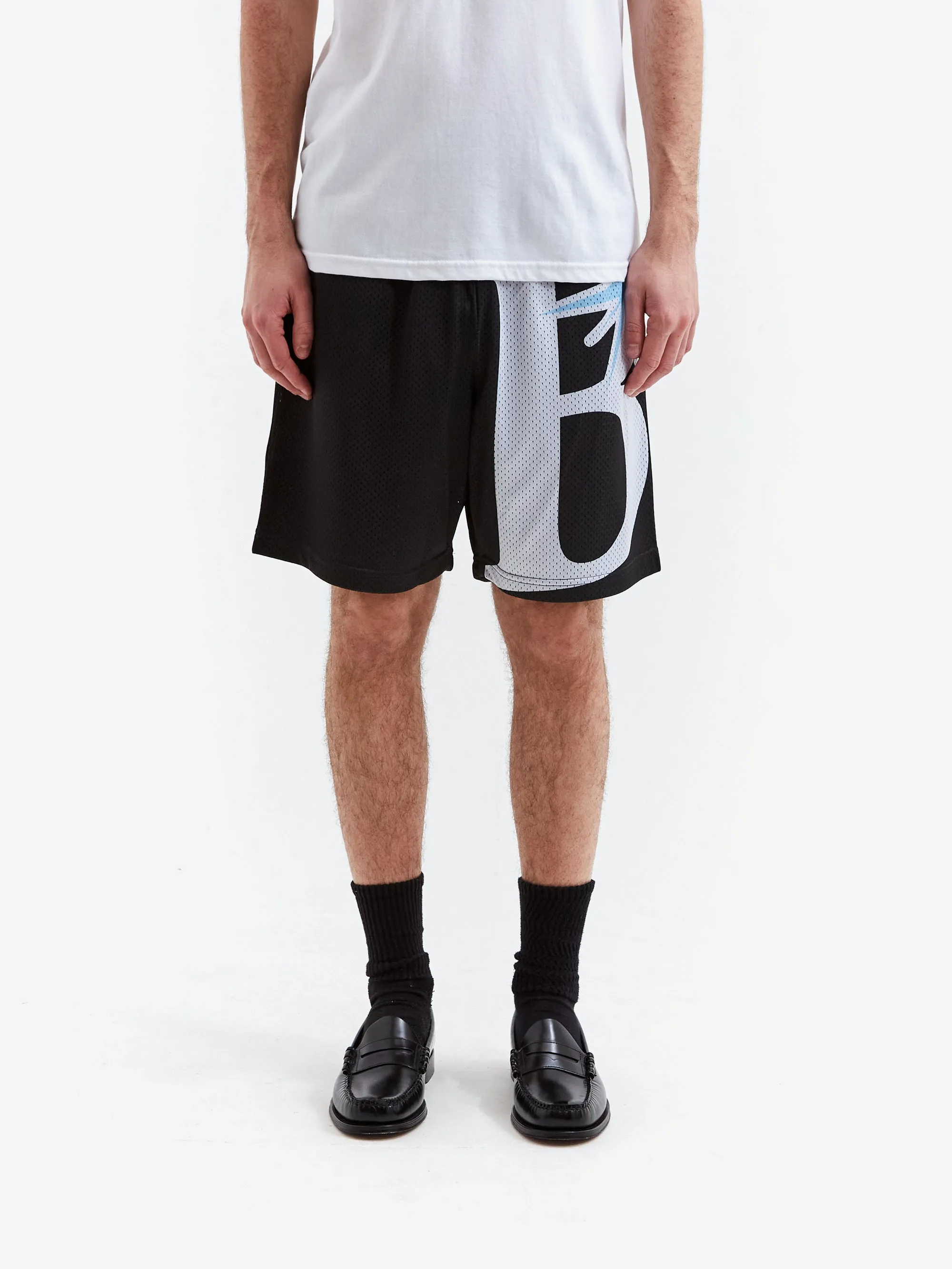 BoTT B Logo Mesh Short - Black