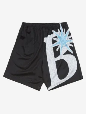 BoTT B Logo Mesh Short - Black