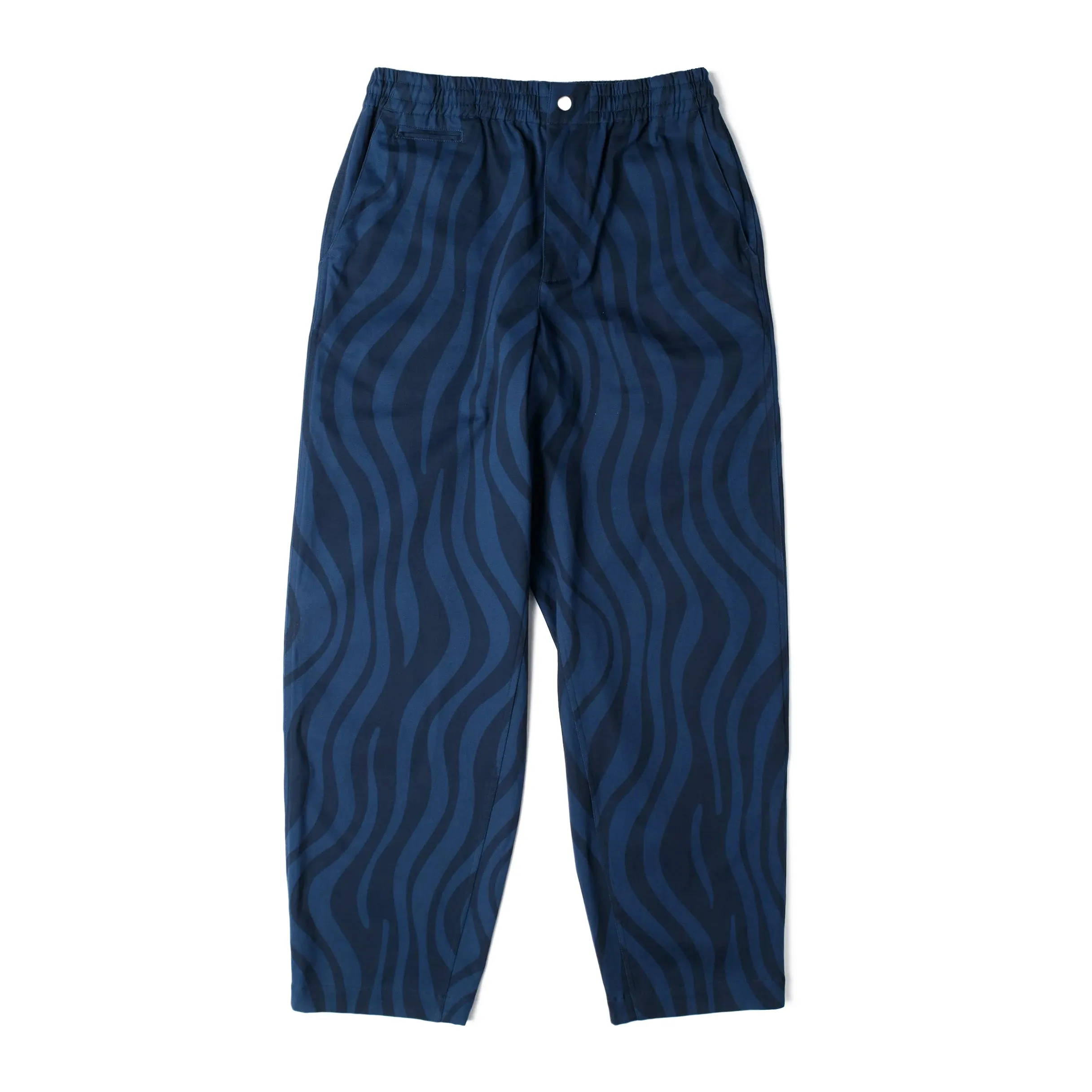 By Parra Flowing Stripes Pants 'Blue'