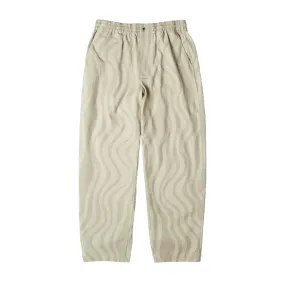 By Parra Flowing Stripes Pants Tan