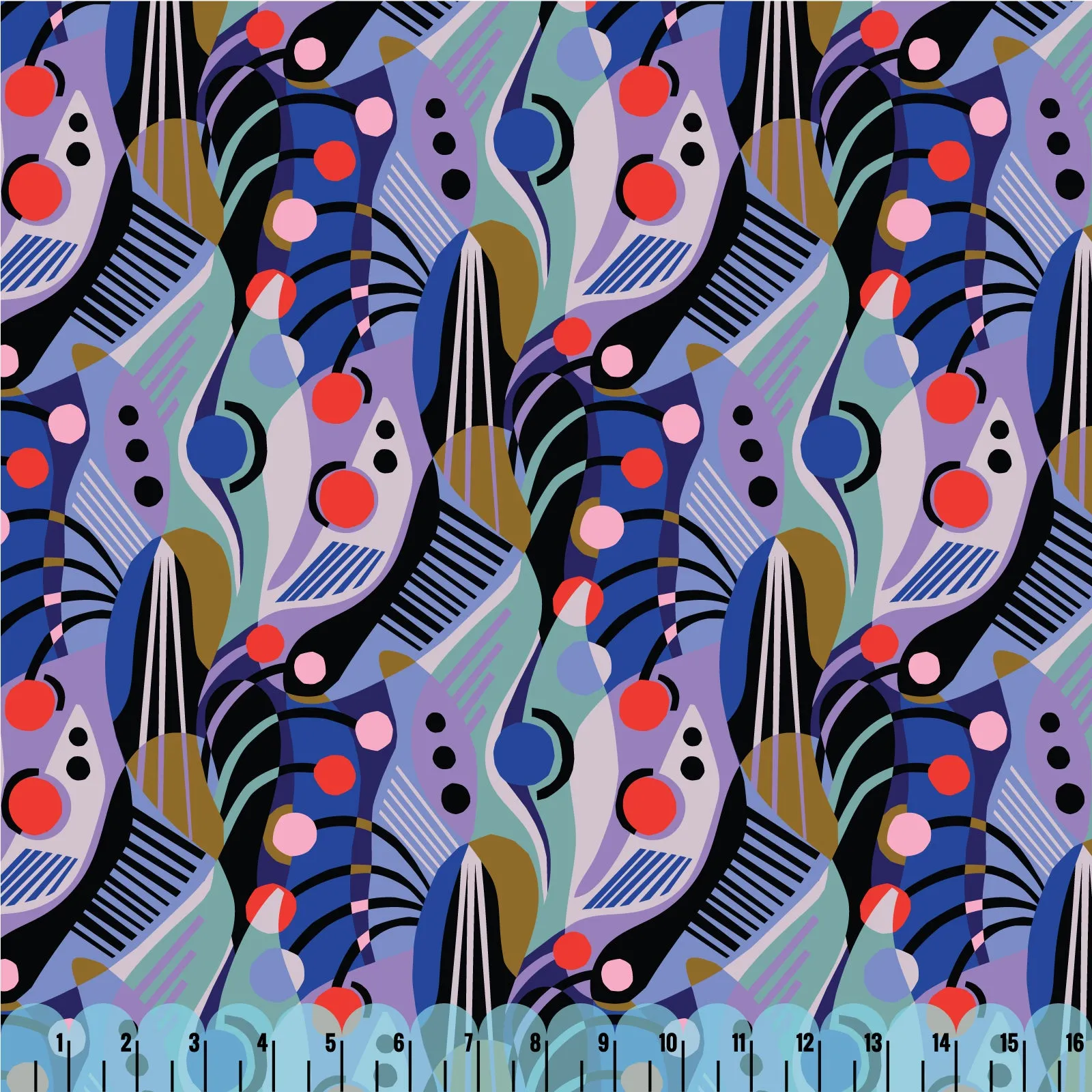 Cloud 9 Fabrics - Abstract Dreams from Wildscape Modal Rayon