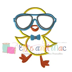 Cool Chick Applique Design