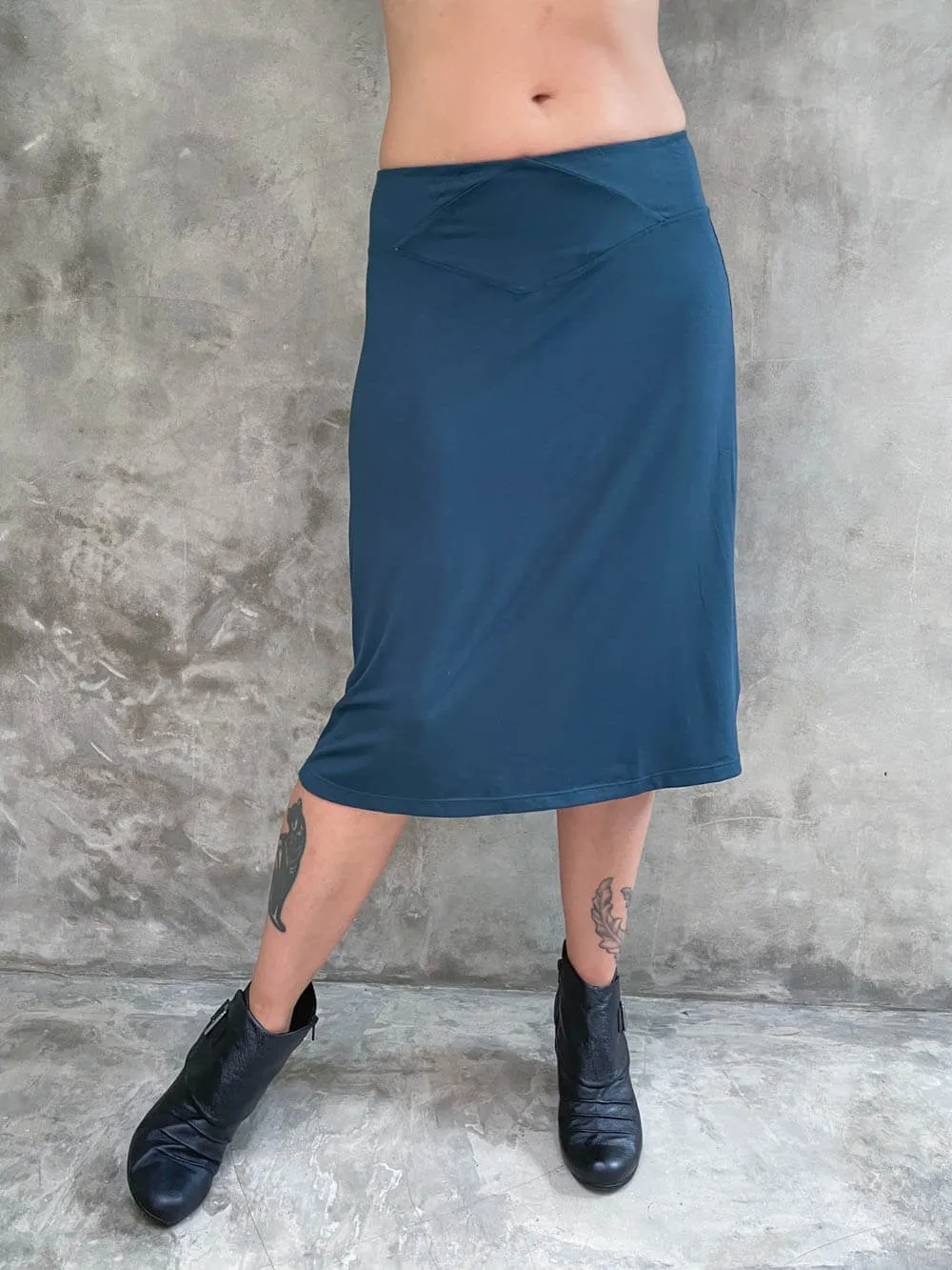 CU A-Line Midi Skirt