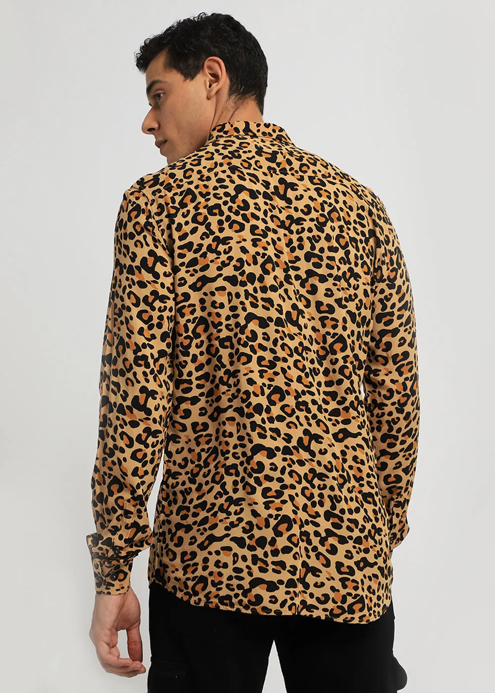 Feline Print Full sleeve shirt