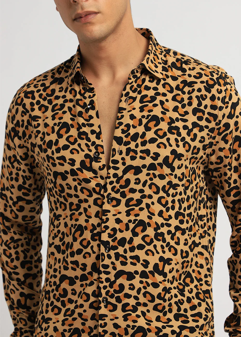 Feline Print Full sleeve shirt