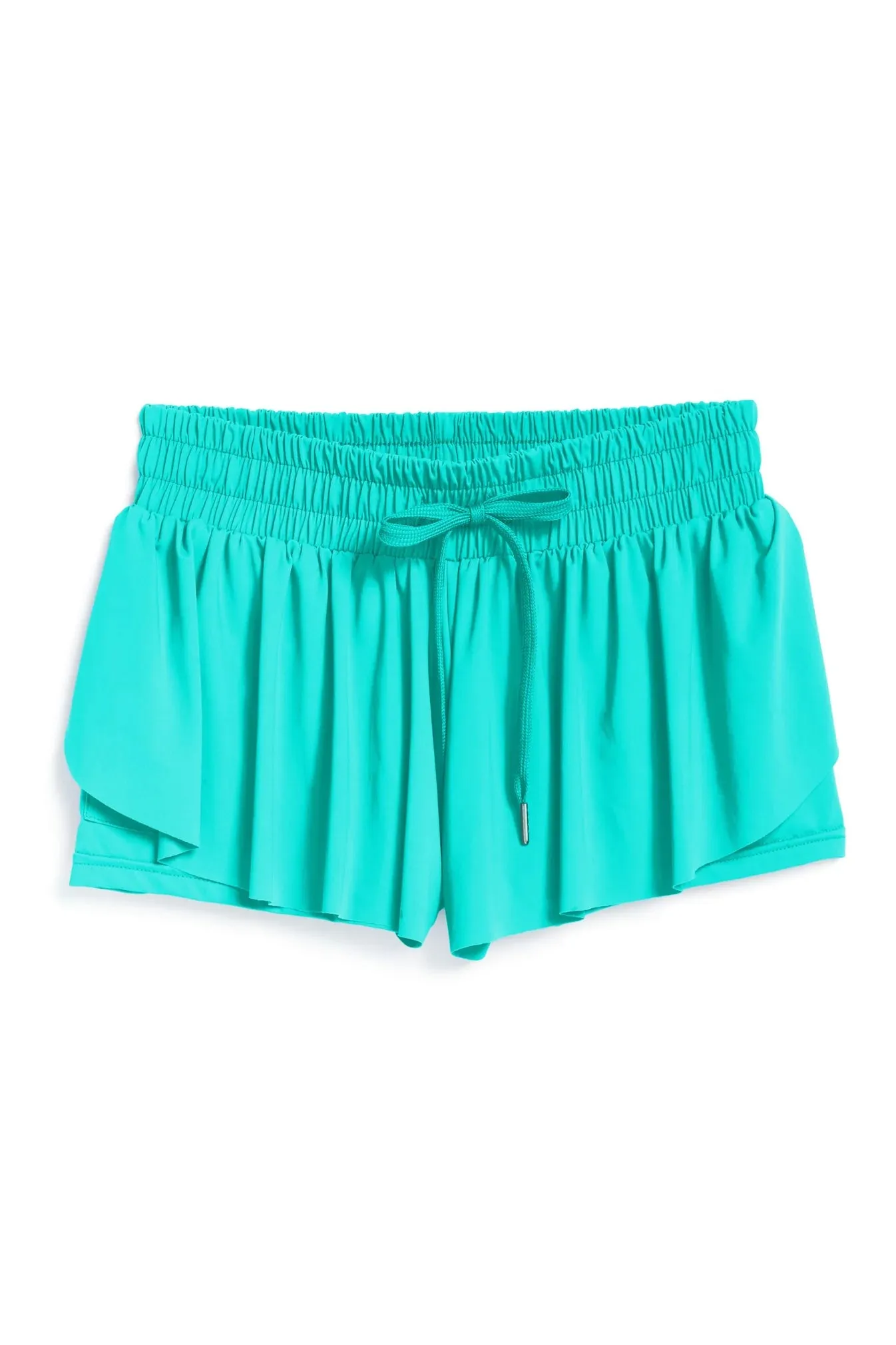 Girls Butterfly Shorts- Patina Green