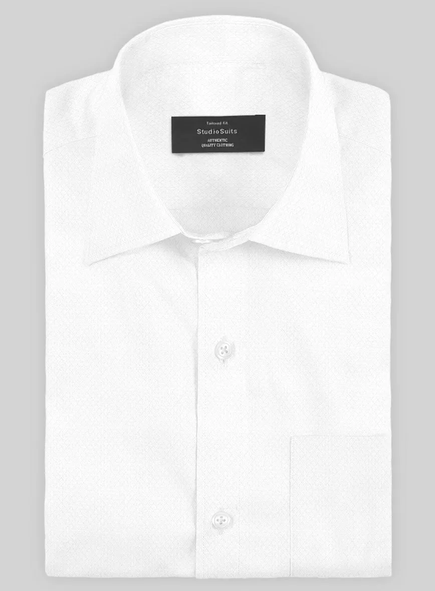 Italian Lombardo Columbus White Shirt