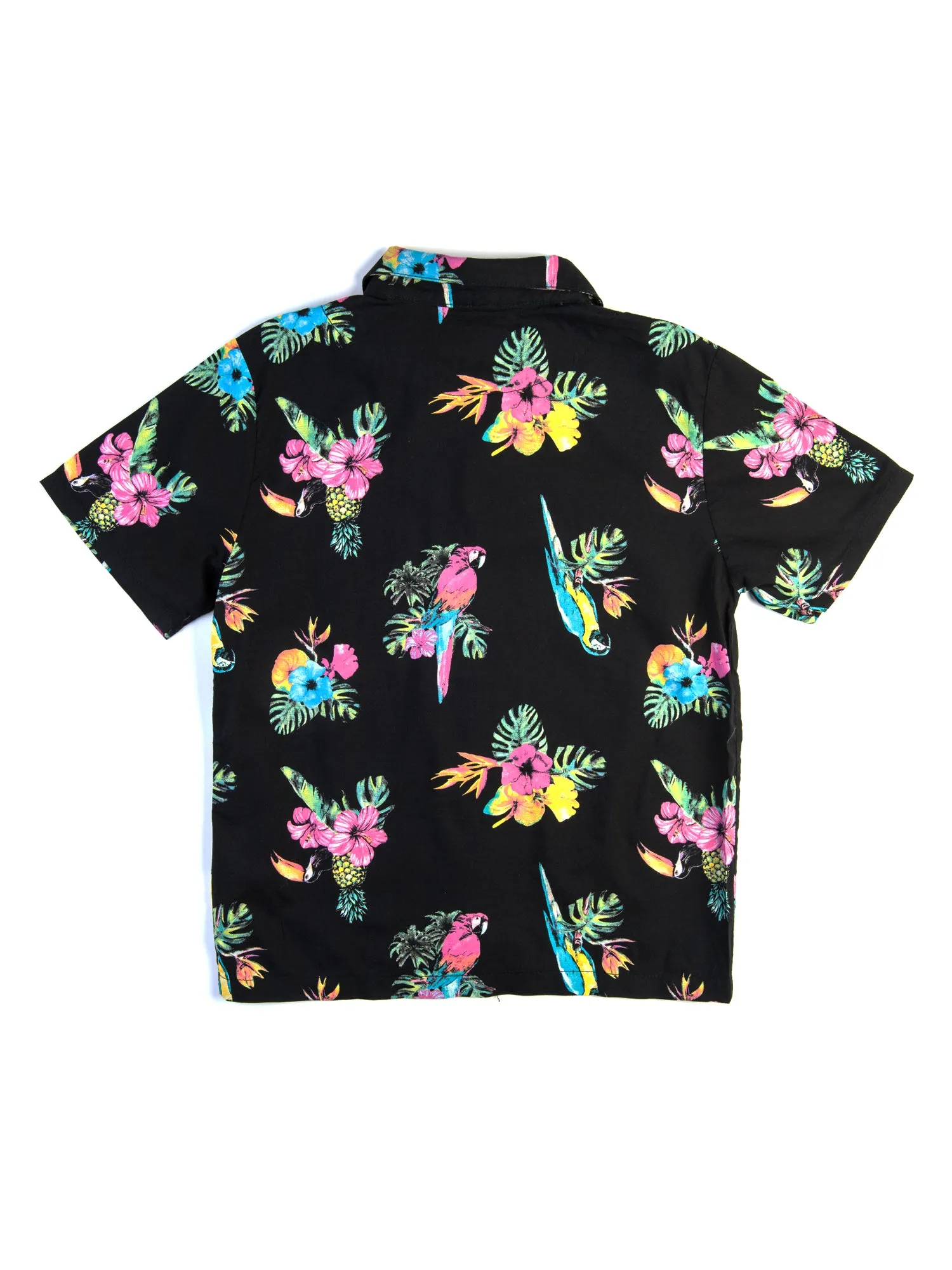 KIDS HURLEY PRINTED SHORT SLEEVE SHIRT - CLEARANCE