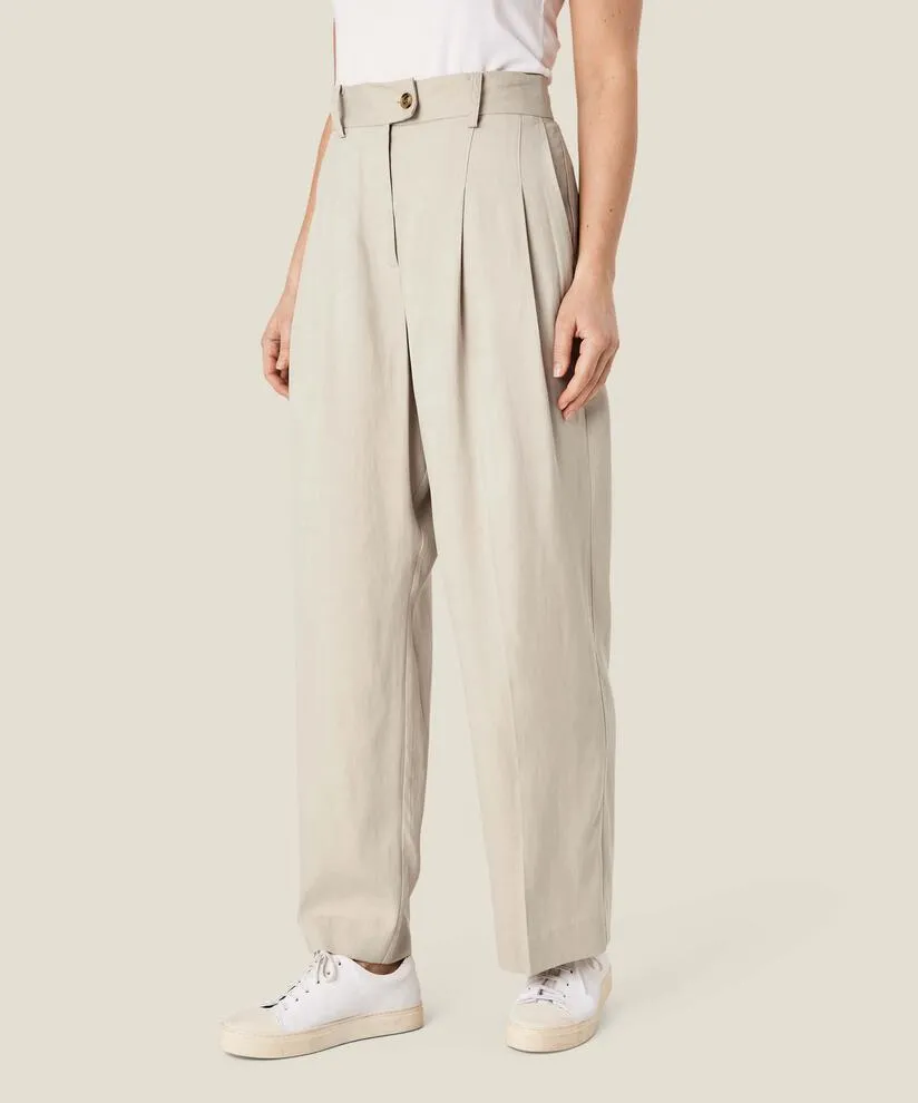 Masai Perlias Trousers Silver Cloud