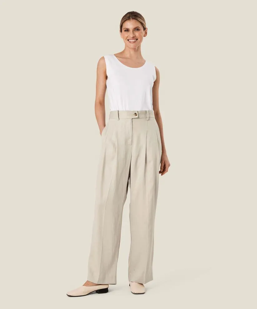 Masai Perlias Trousers Silver Cloud