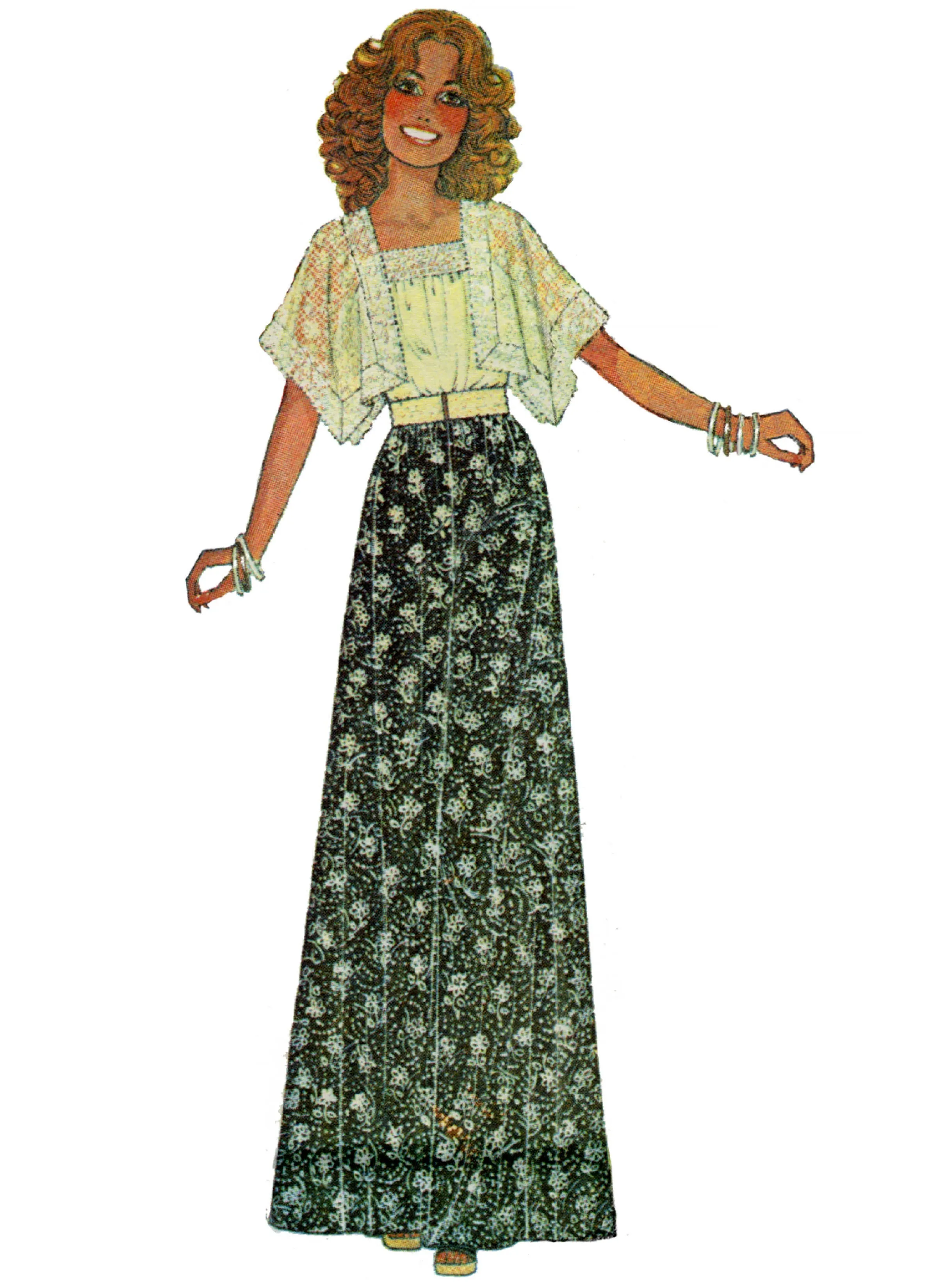 McCall's Sewing Pattern 8257 Vintage Tops, Skirt and Pants