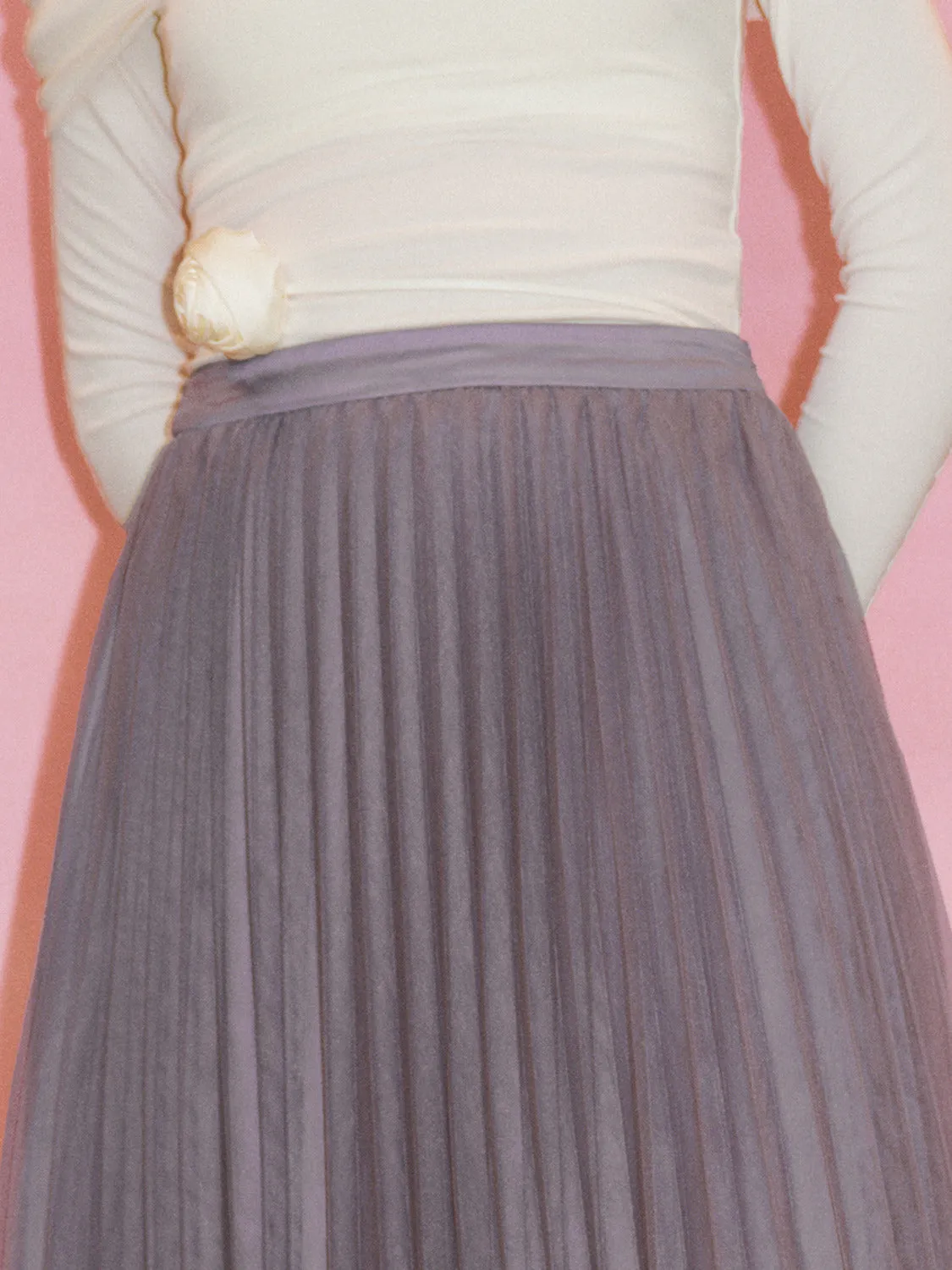 Mesh A-Line Skirts