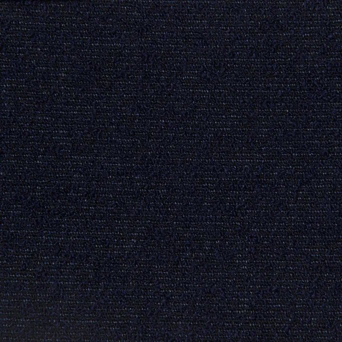 Navy Bouclé Suiting Fabric 209