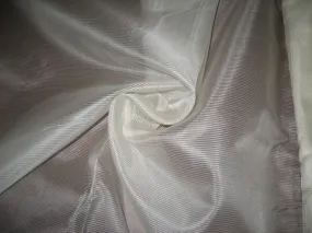 off White silk organza -2mm thin stripes