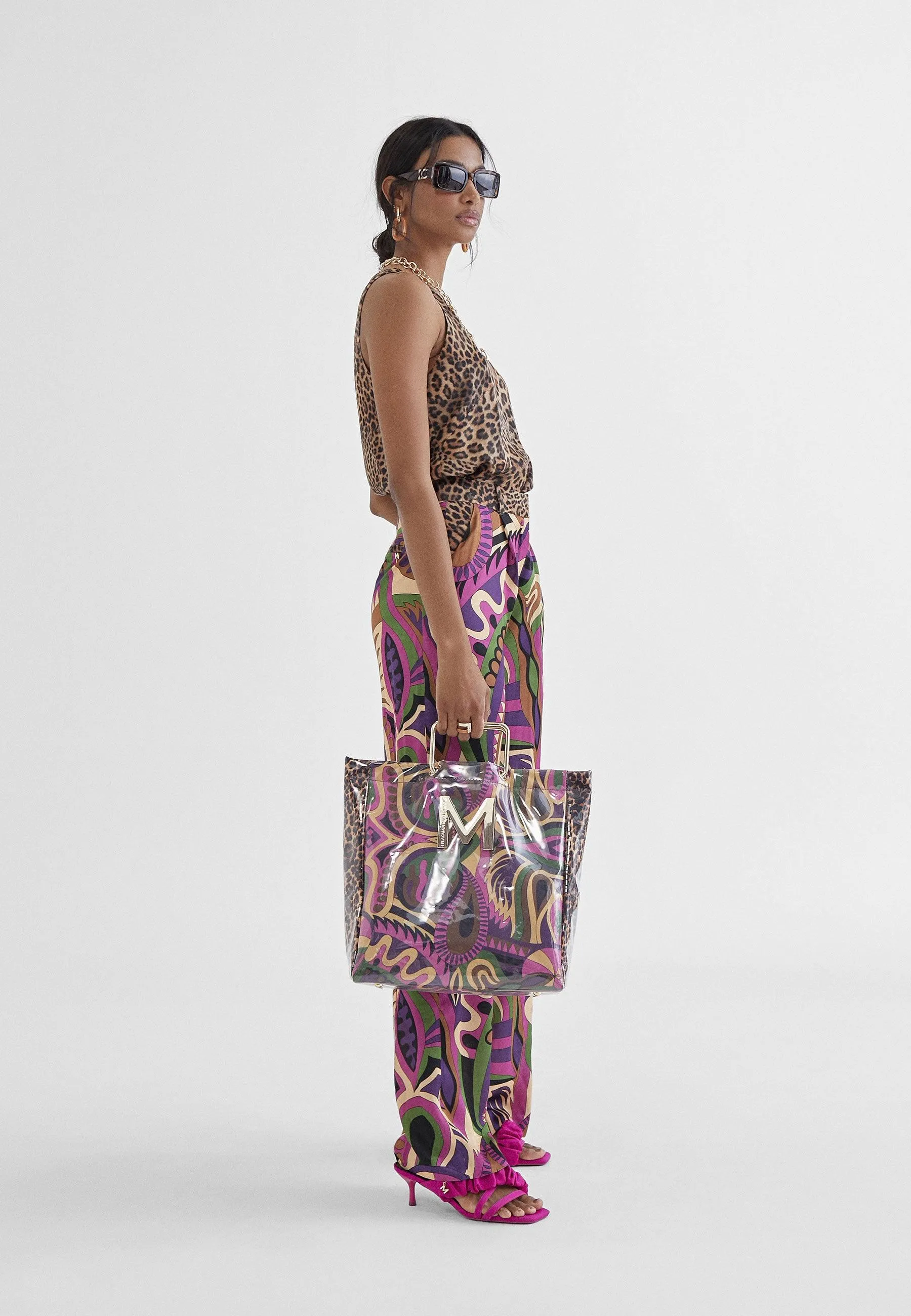 Palazzo flowing trousers