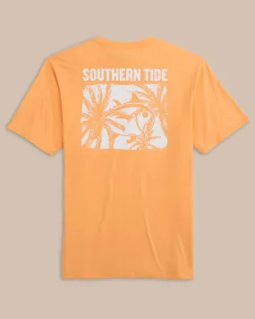 Palm and Breezy Tee (Salmon Bluff Orange)