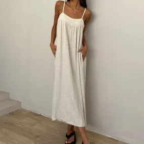 Pocket Sling Loose Breathable dress