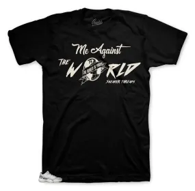 Retro 11 Snakeskin Bone Against the World Shirt