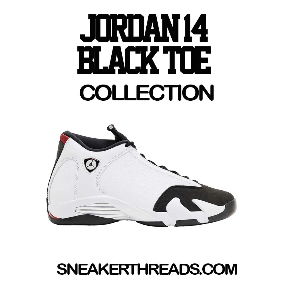 Retro 14 Black Toe Cheers Bear Shirt