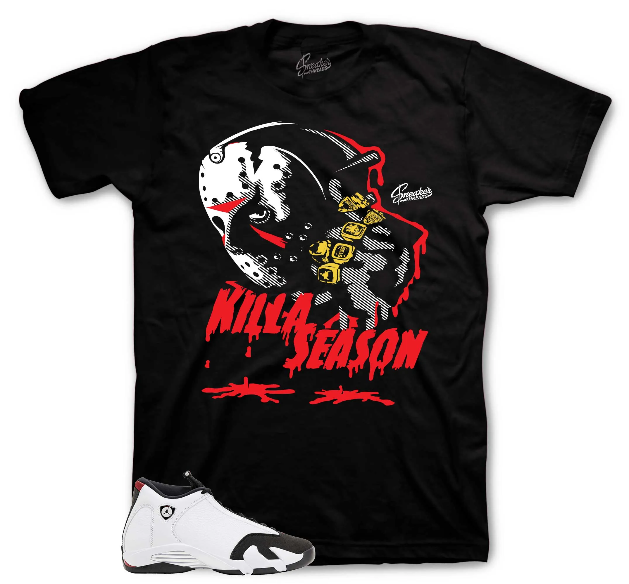 Retro 14 Black Toe Killa Season Shirt