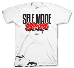 Retro 14 Black Toe Self Made Shirt