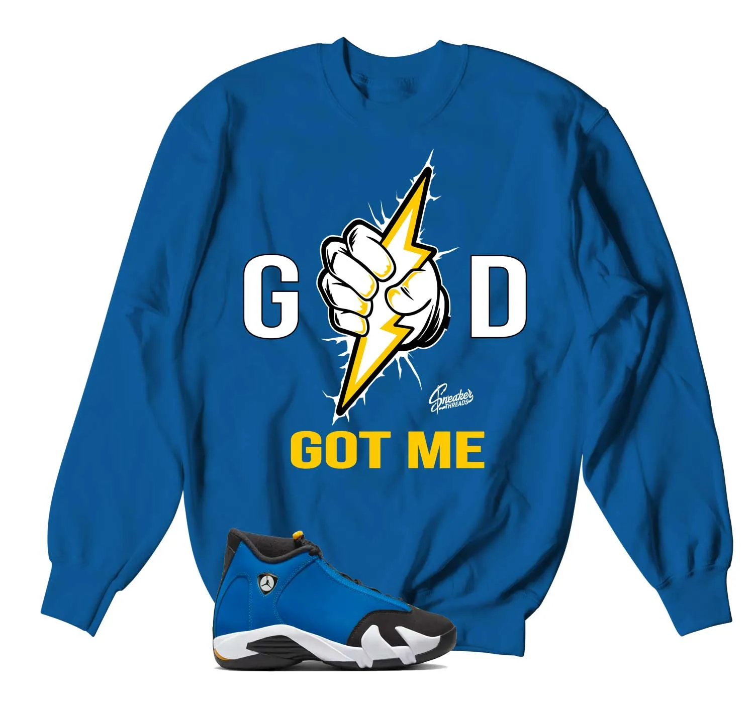 Retro 14 Laney God Got Me Sweater