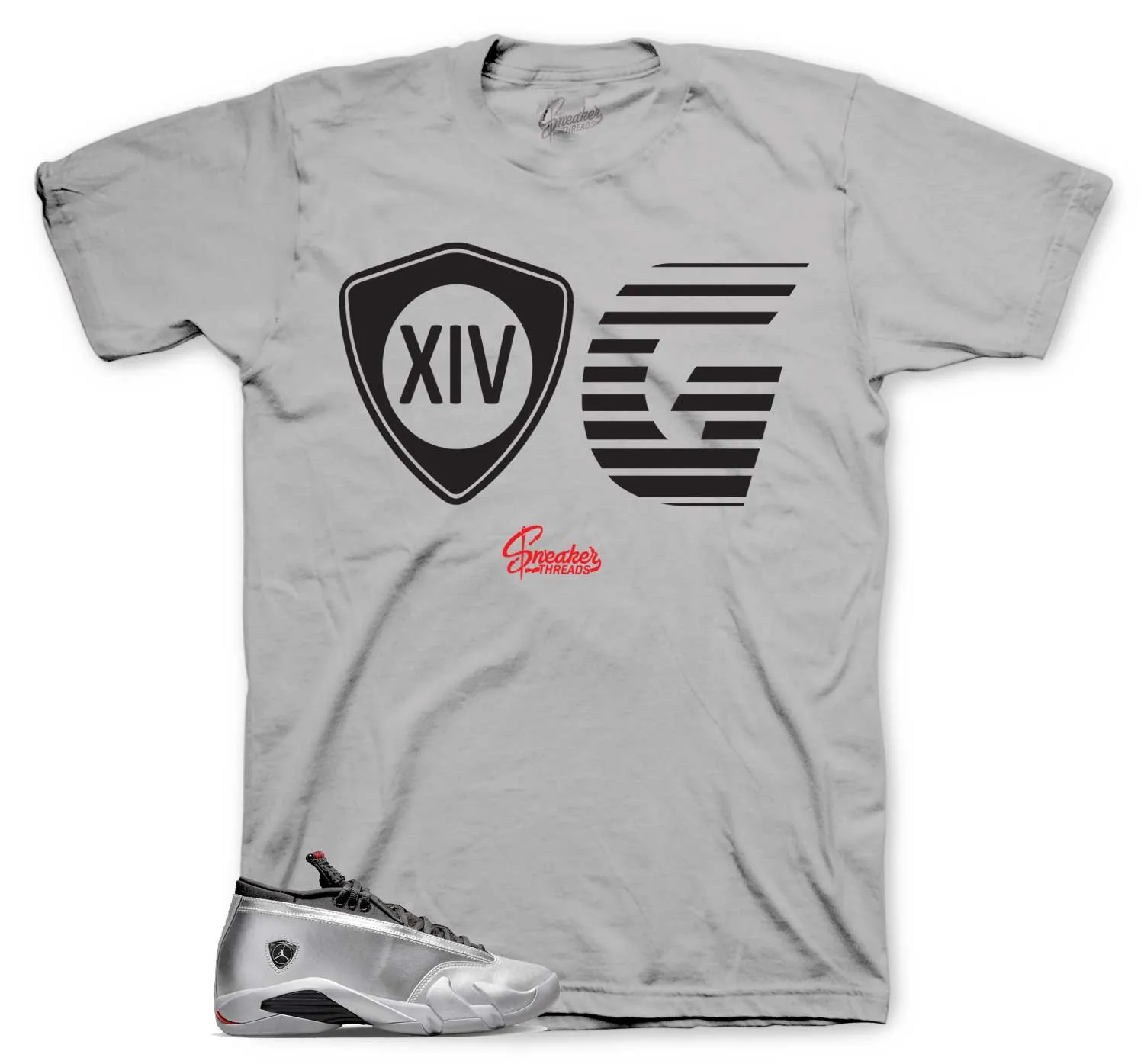 Retro 14 Metallic Silver OG Shirt