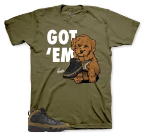 Retro 9 Olive Got Em Shirt