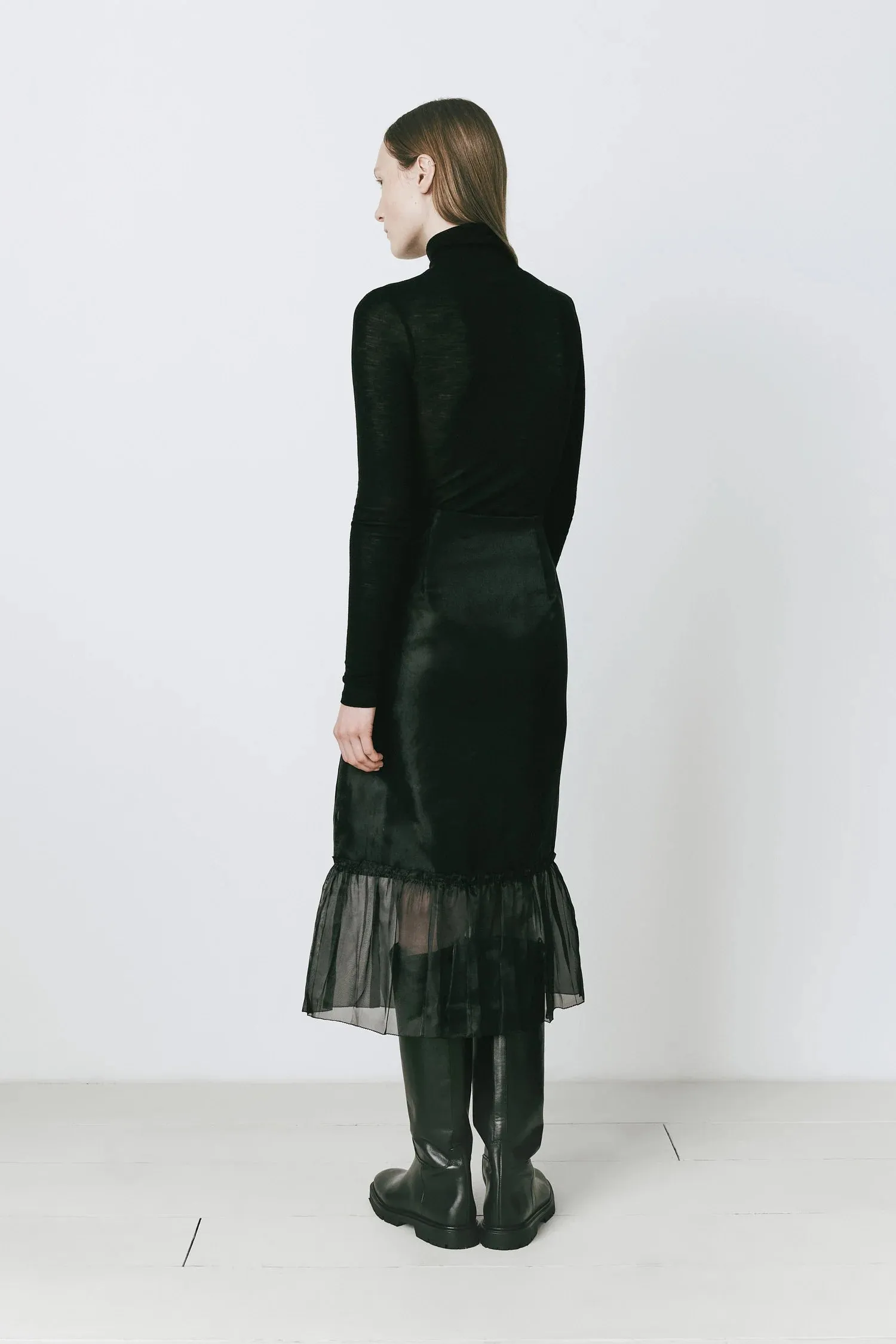 Rue Sophie Black Pantheon Turtleneck