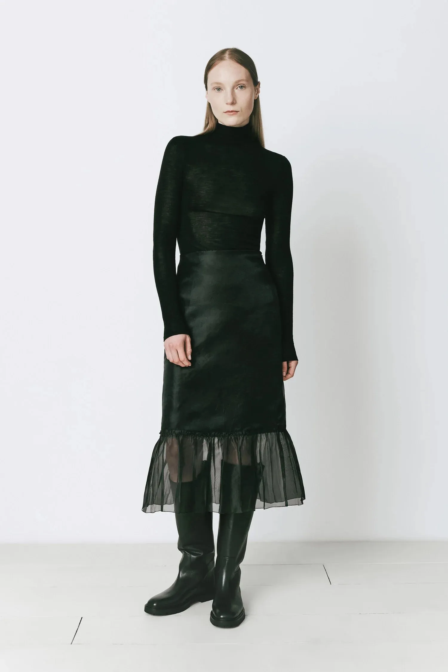 Rue Sophie Black Pantheon Turtleneck