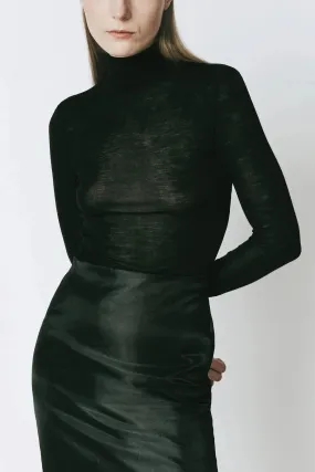 Rue Sophie Black Pantheon Turtleneck