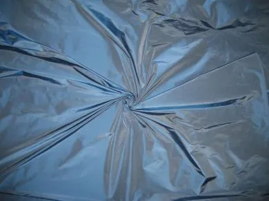 SILK TAFFETA cool blue FABRIC TAF38[1] 54&quot; wide