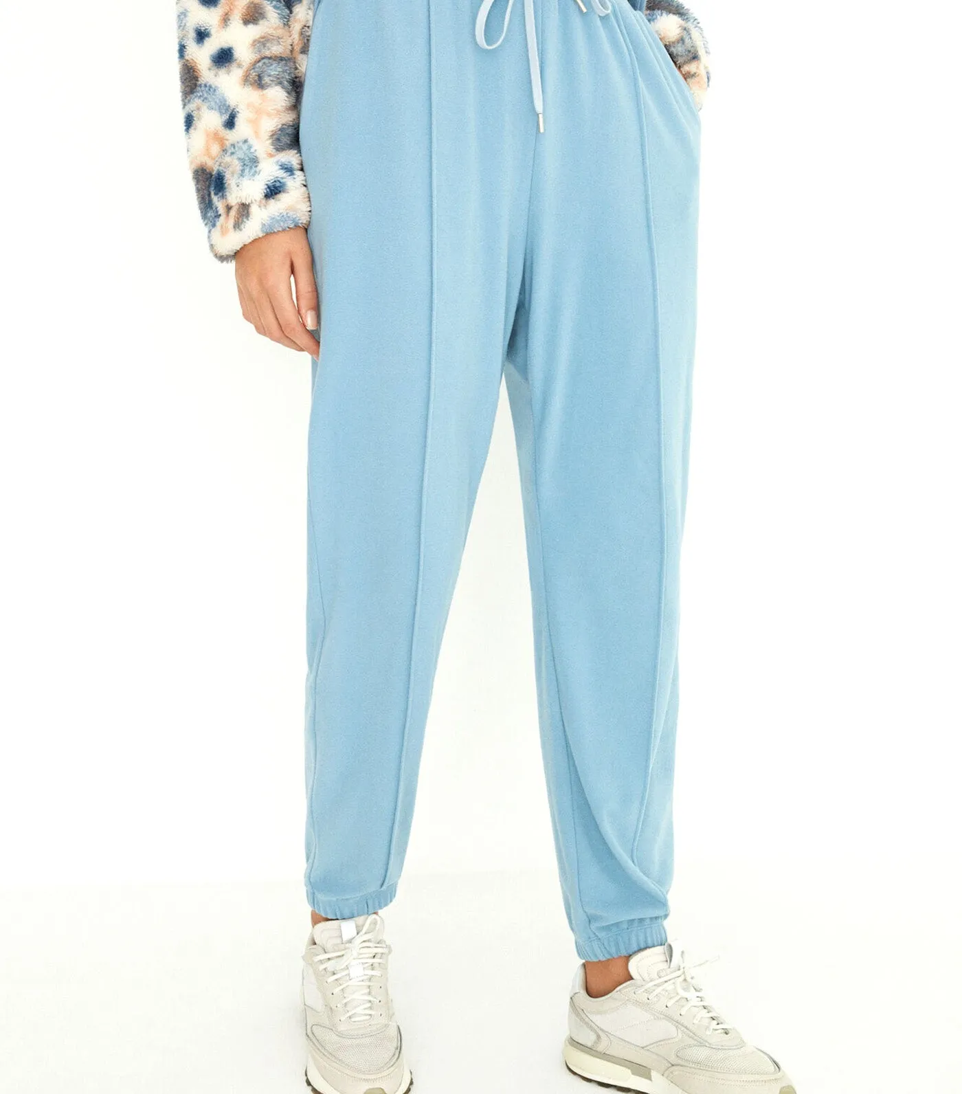 Soft Fleece Trousers Blue